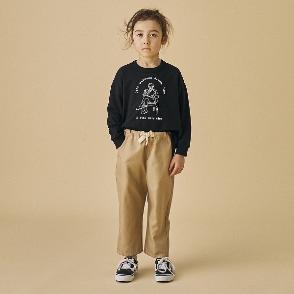 【25FW】JOHN トレーナー / ブラック