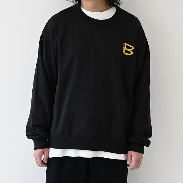 【25FW】BIGBURGER トレーナー / ブラック