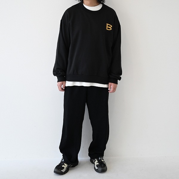 【25FW】BIGBURGER トレーナー / ブラック
