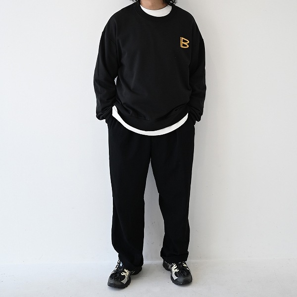 【25FW】BIGBURGER トレーナー / ブラック