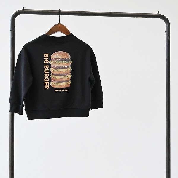 【25FW】BIGBURGER トレーナー / ブラック