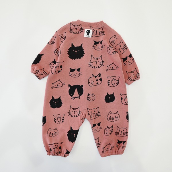 【25FW】アラカルト ギャザーロンパース / カメオブラウン