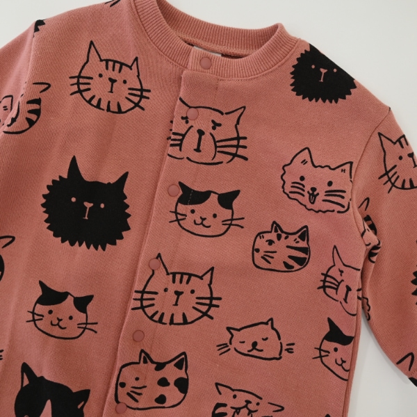 【25FW】アラカルト ギャザーロンパース / カメオブラウン