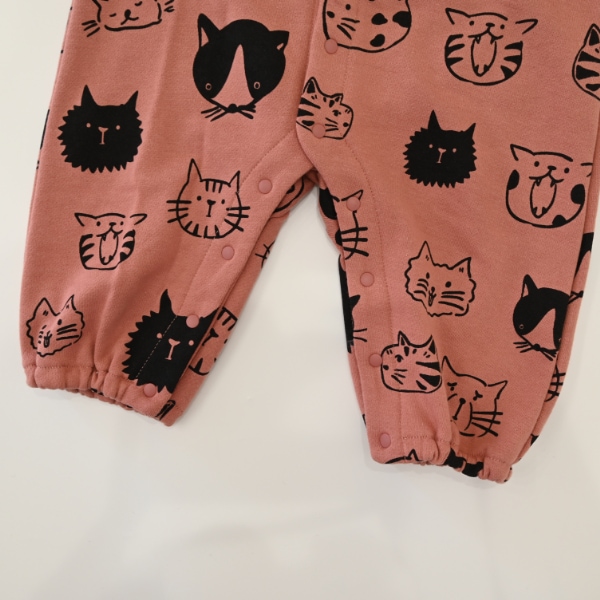 【25FW】アラカルト ギャザーロンパース / カメオブラウン