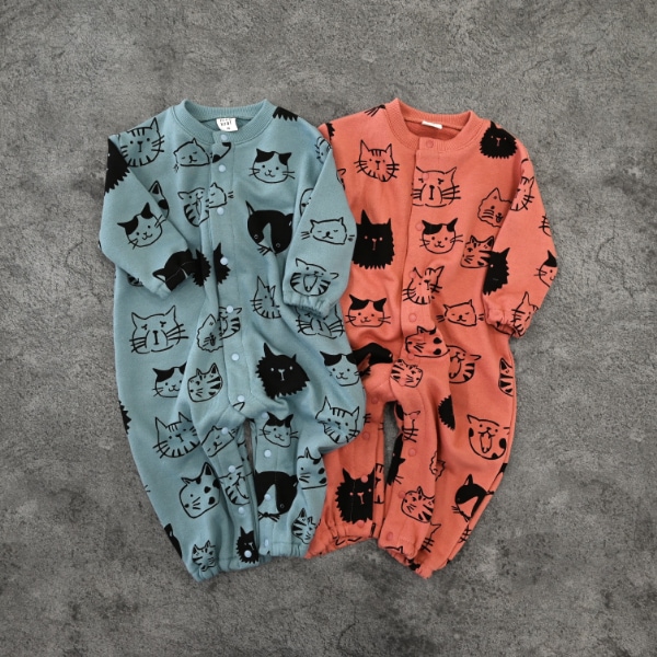 【25FW】アラカルト ギャザーロンパース / カメオブラウン