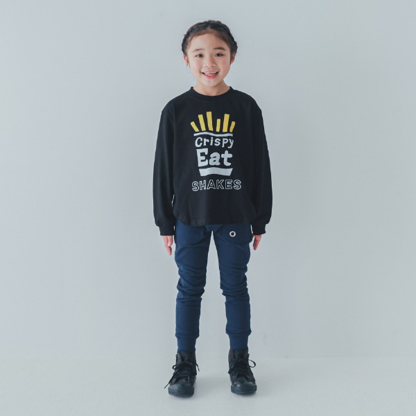 【25FW】EAT ロングＴシャツ / ブラック