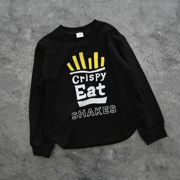 【25FW】EAT ロングＴシャツ / ブラック