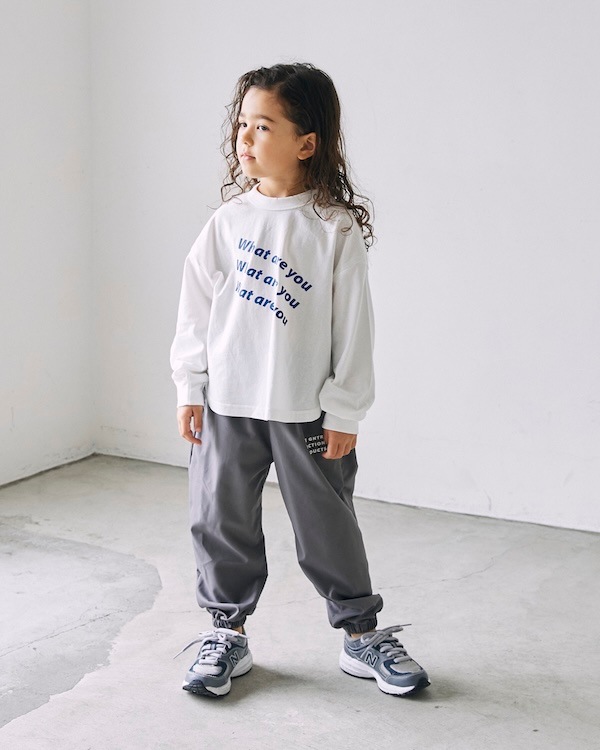 【26PS】What L/S Tシャツ / ホワイト