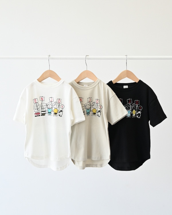 【26PS】ENJOYTシャツ / アイボリー