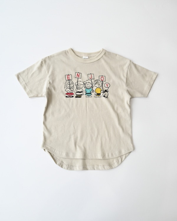 【26PS】ENJOYTシャツ / アイボリー