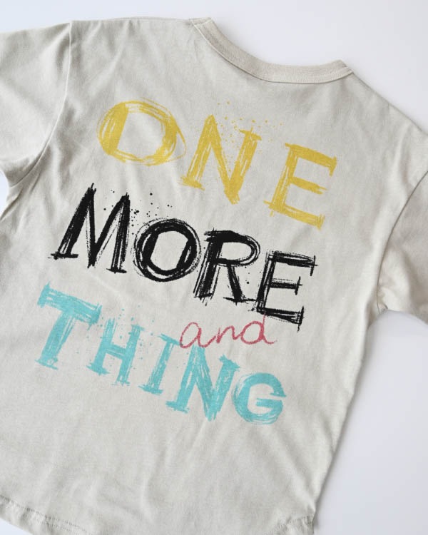 【26PS】ENJOYTシャツ / アイボリー