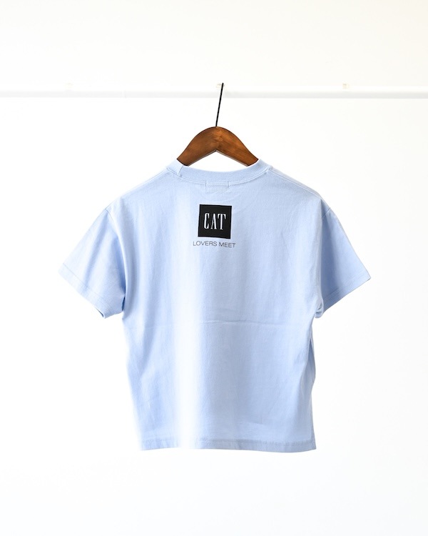 【アンディニー】CAT Tシャツ / サックス