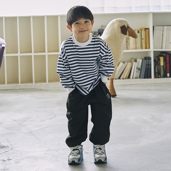 【25FW】ボーダー L/S Tシャツ / ブルー