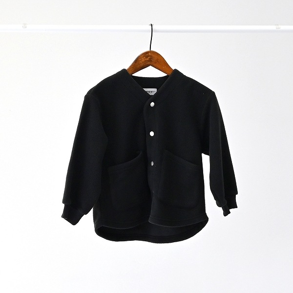 【25FW】フリースノーカラーJK / ブラック