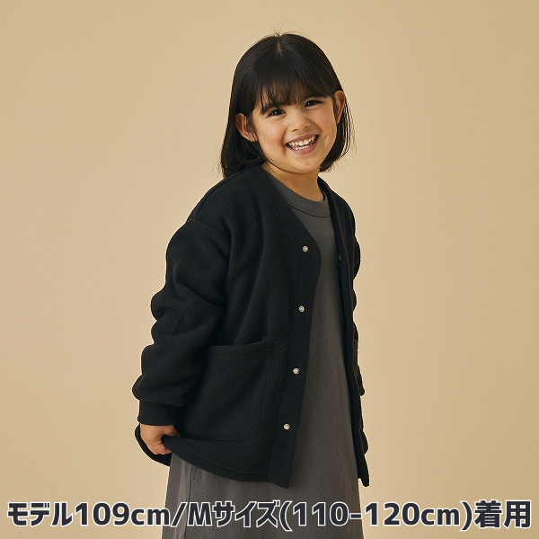 【25FW】フリースノーカラーJK / ブラック