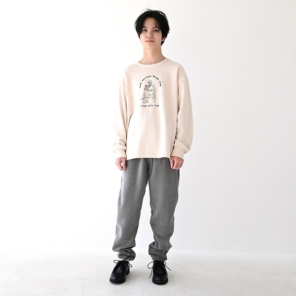 【25FW】JOHN トレーナー / アイボリー