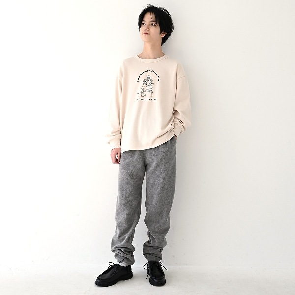 【25FW】JOHN トレーナー / アイボリー