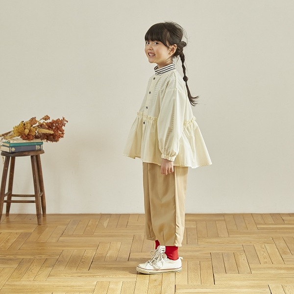 【25FW】フレアブラウス / オフホワイト