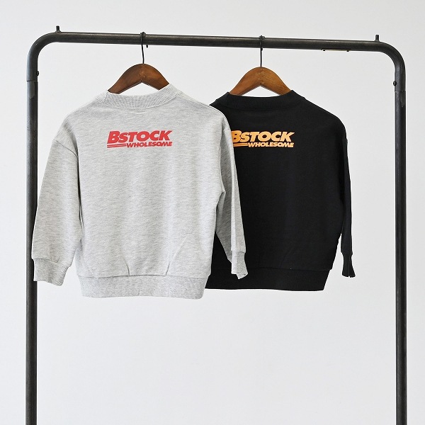 【25FW】WHOLESOME トレーナー / 杢グレー
