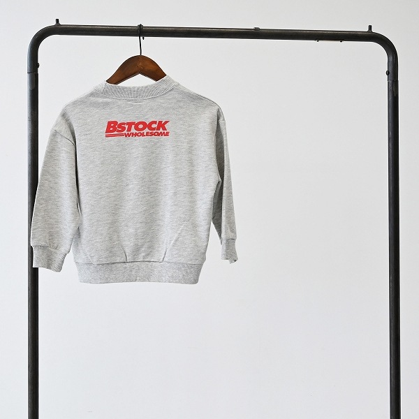 【25FW】WHOLESOME トレーナー / 杢グレー