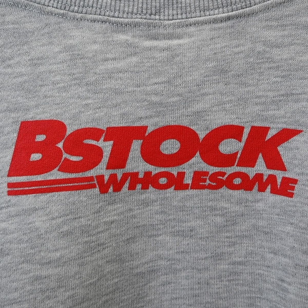 【25FW】WHOLESOME トレーナー / 杢グレー