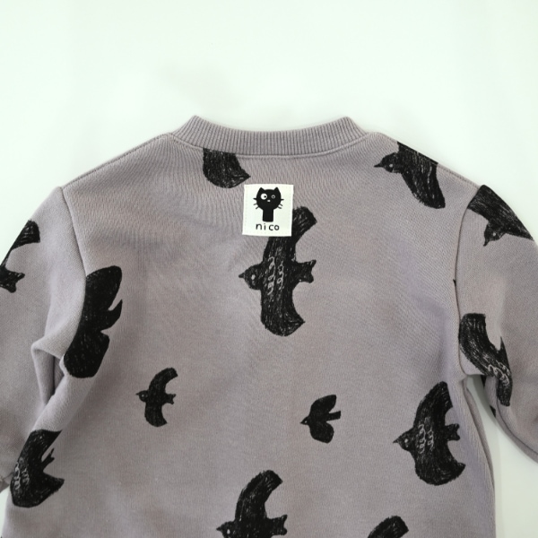 【25FW】アラカルト ギャザーロンパース / ラベンダー