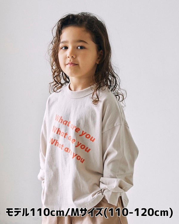 【ジェネレーター】What L/S Tシャツ / サンド