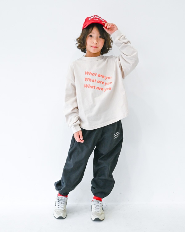 【ジェネレーター】What L/S Tシャツ / サンド