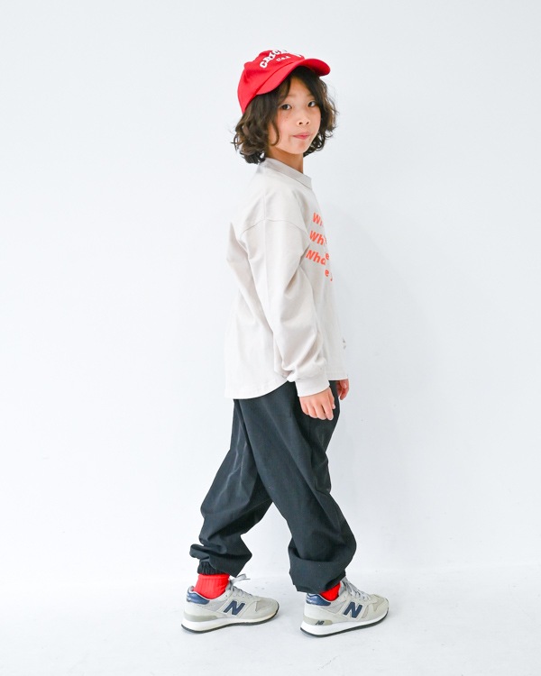 【ジェネレーター】What L/S Tシャツ / サンド