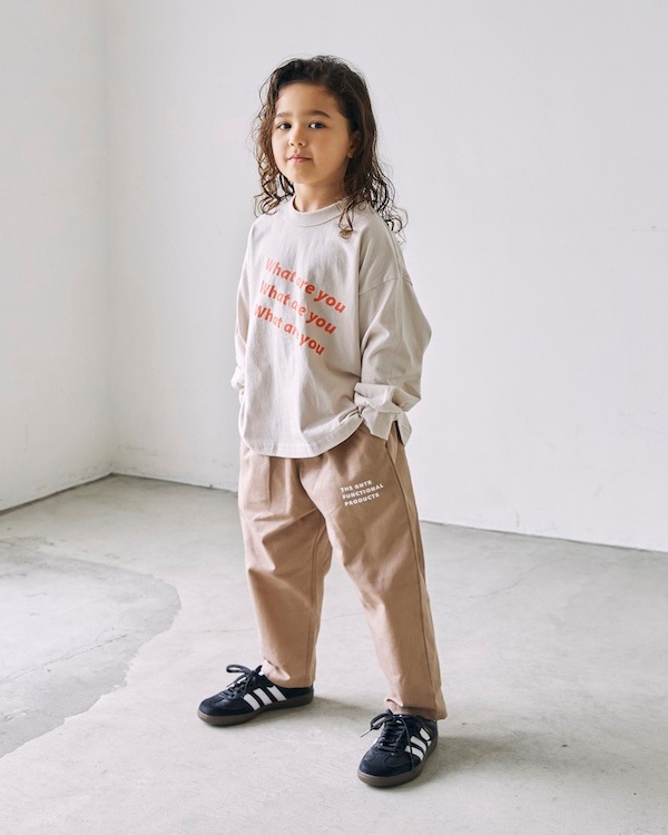 【ジェネレーター】What L/S Tシャツ / サンド