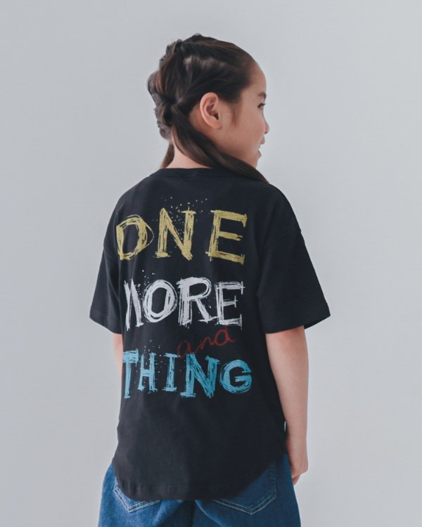 【セカンド】ENJOYTシャツ / ブラック