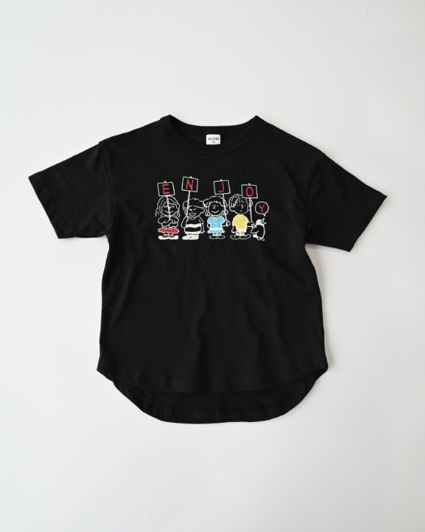 【セカンド】ENJOYTシャツ / ブラック