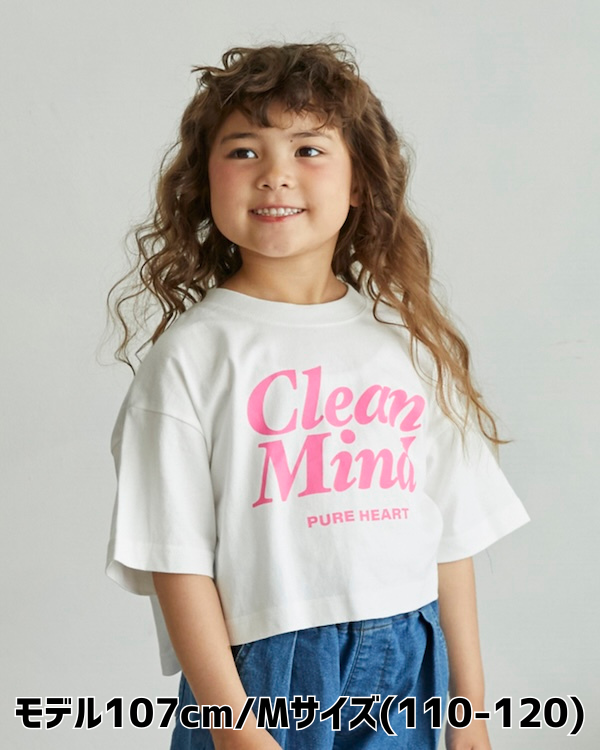 【アンディニー】Clean Mind ショート Tシャツ / ホワイト