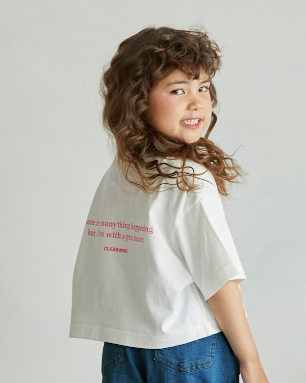 【アンディニー】Clean Mind ショート Tシャツ / ホワイト