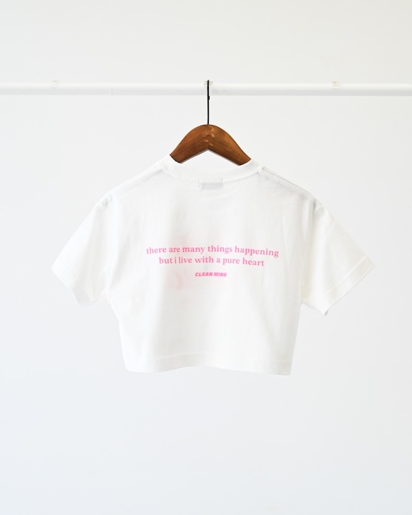 【アンディニー】Clean Mind ショート Tシャツ / ホワイト