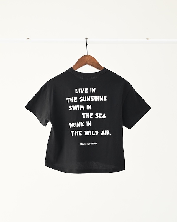 【フォブ】HOW DO YOU Tシャツ / ブラック  
