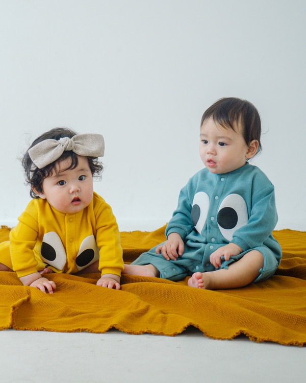 ニコフラート】モンスター ロンパース / ブルー | 全品（アイテム