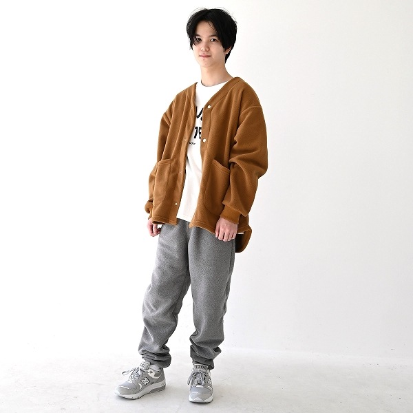 【25FW】フリースノーカラーJK / キャメル