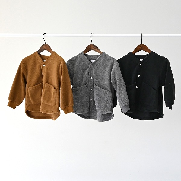 【25FW】フリースノーカラーJK / キャメル