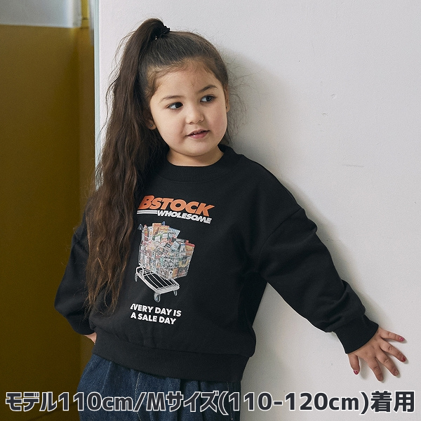 【25FW】WHOLESOME トレーナー / ブラック