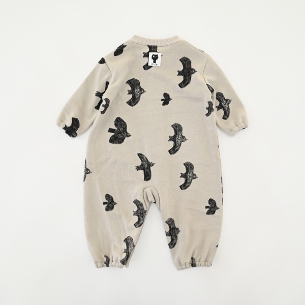 【25FW】アラカルト ギャザーロンパース / グレー