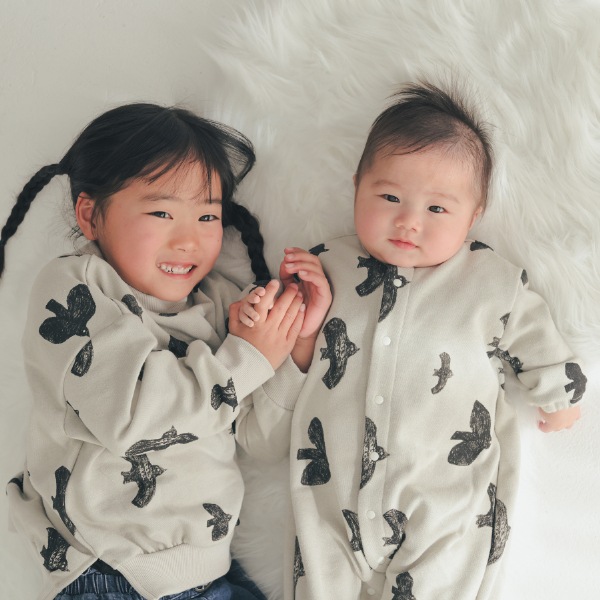 【25FW】アラカルト ギャザーロンパース / グレー