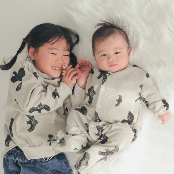 【25FW】アラカルト ギャザーロンパース / グレー