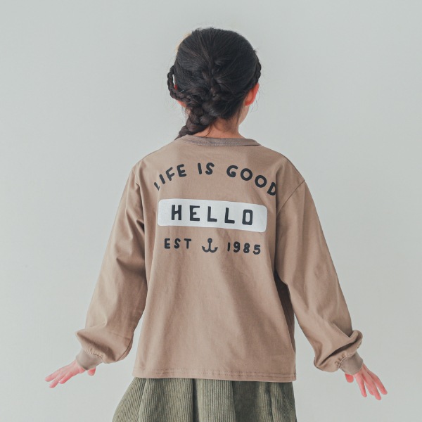 【25FW】SEA ロングTシャツ / ベージュ