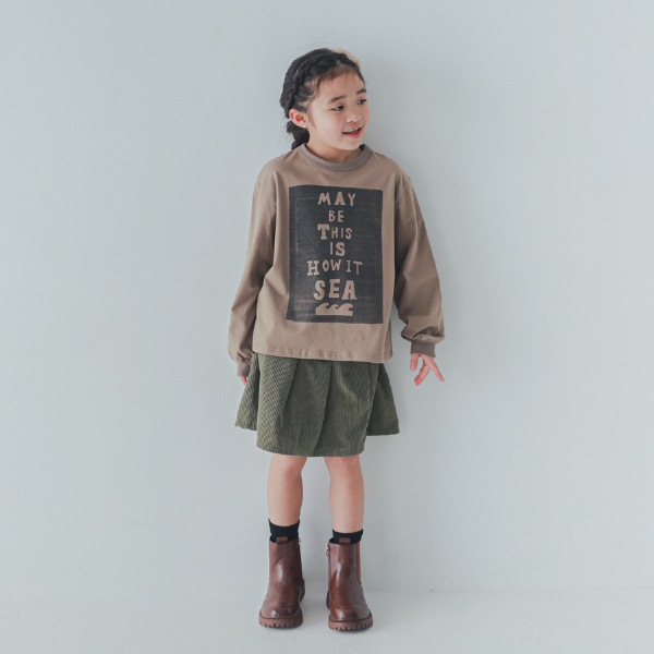 【25FW】SEA ロングTシャツ / ベージュ