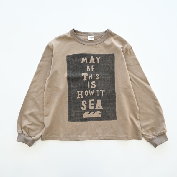 【25FW】SEA ロングTシャツ / ベージュ
