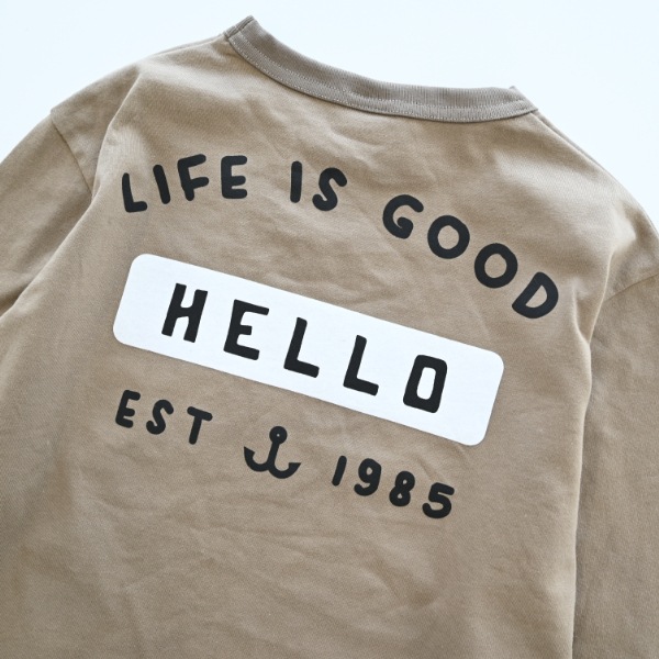 【25FW】SEA ロングTシャツ / ベージュ