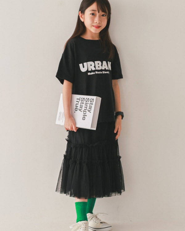 【ジーンズベー】URBANTシャツ / ブラック