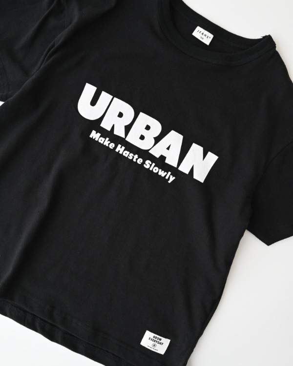 【ジーンズベー】URBANTシャツ / ブラック