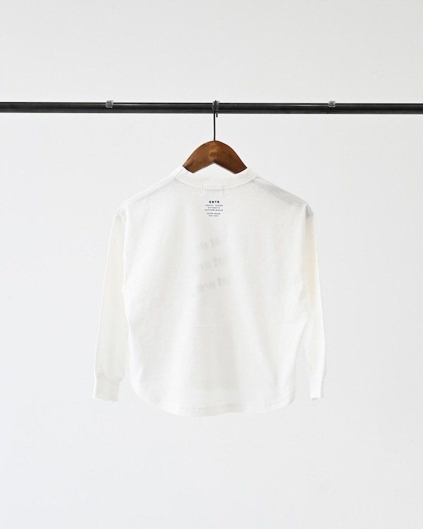 【ジェネレーター】What L/S Tシャツ / チャコールグレー